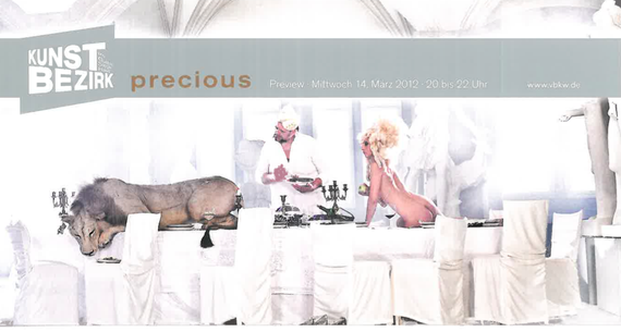Ausstellung "precious" - Einladungskarte